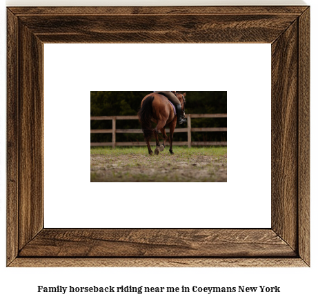 family horseback riding near me in Coeymans, New York